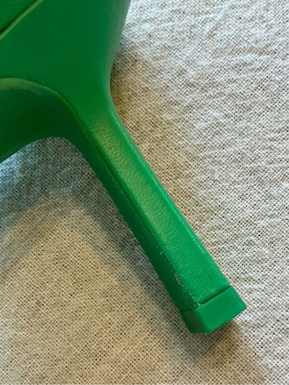 Glam Y2K Rave Green Strappy Heels - Picture 6 of 6